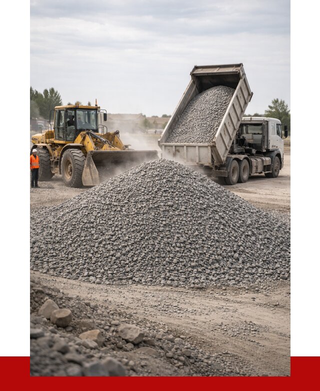 Купить щебень с доставкой в Михайловке от 2542 руб. | ПРОНЕРУДМхл