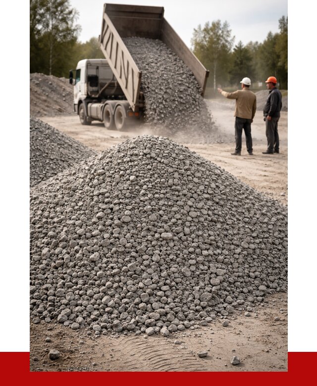 Гранитный щебень фракция 0-5 в Михайловке от 2948 руб ПРОНЕРУДМхл