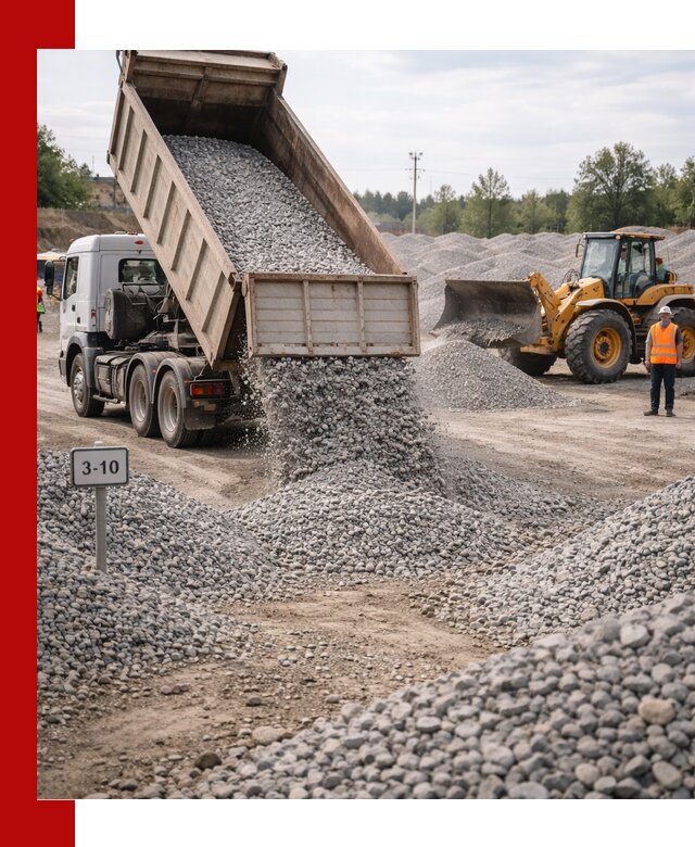 Гранитный щебень фракции 3–10: доставка и продажа в Михайловке