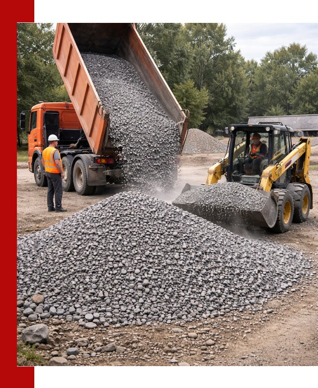 Купить гранитный щебень фракции 5–10 в Михайловке с доставкой