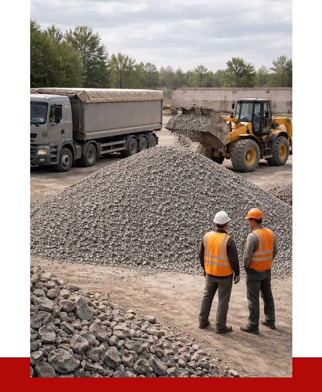 Гранитный щебень фракция 5-20 в Михайловке от 4270 руб | ПРОНЕРУДМхл