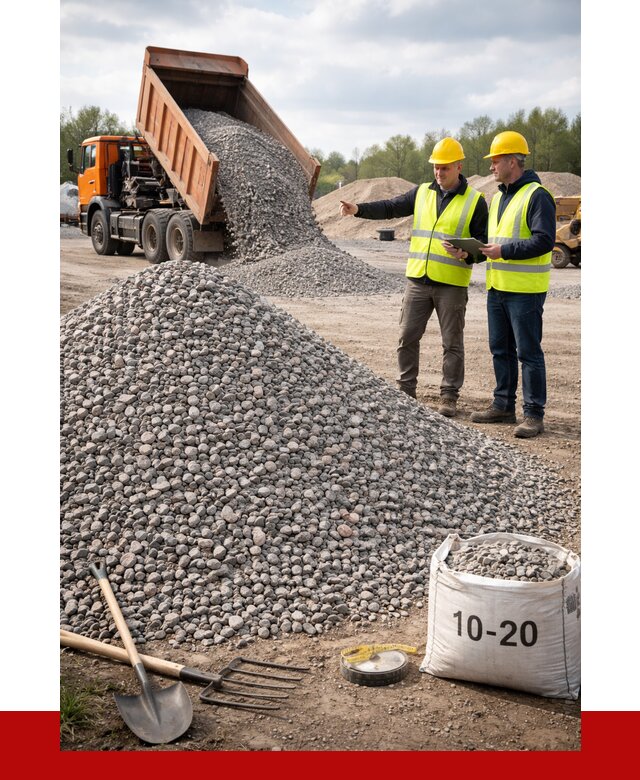 Гранитный щебень фракция 10-20 в Михайловке от 4270 руб.|ПРОНЕРУДМхл