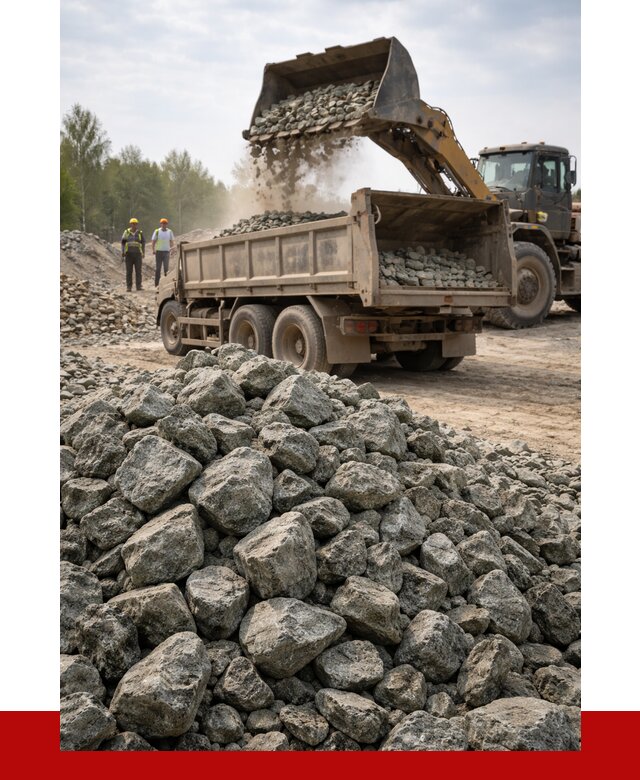 Щебень габбро диабаз фракция 70-150 в Михайловке от 2847 р.|ПРОНЕРУДМхл