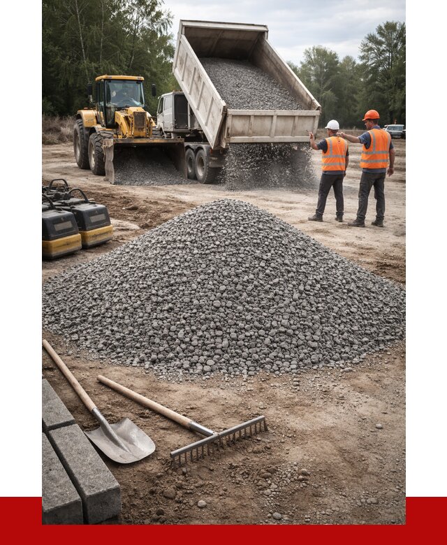Гравийный щебень купить в Михайловке от 2237 р. ПРОНЕРУДМхл