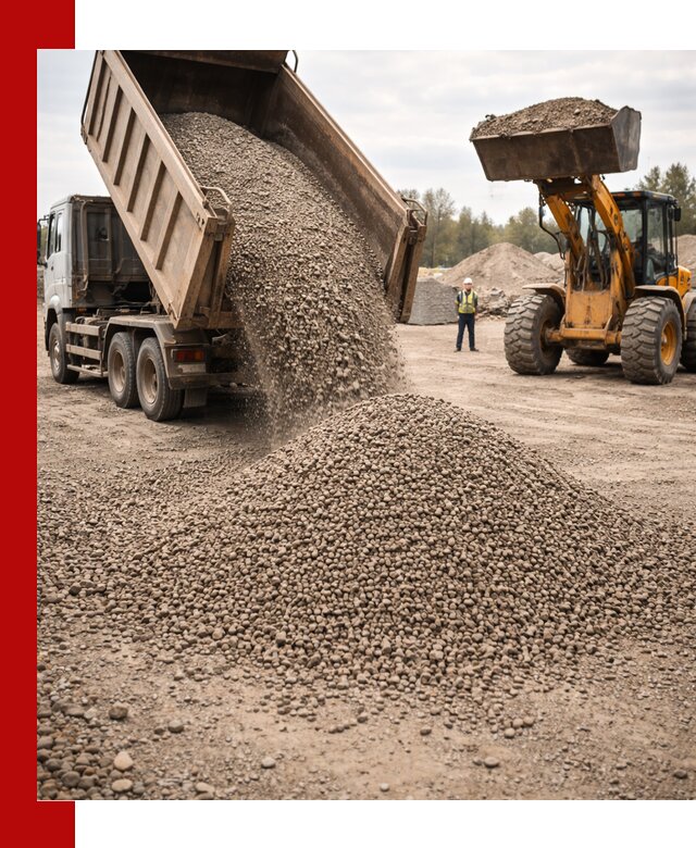Гравийный щебень фракция 3–10 с доставкой в Михайловке