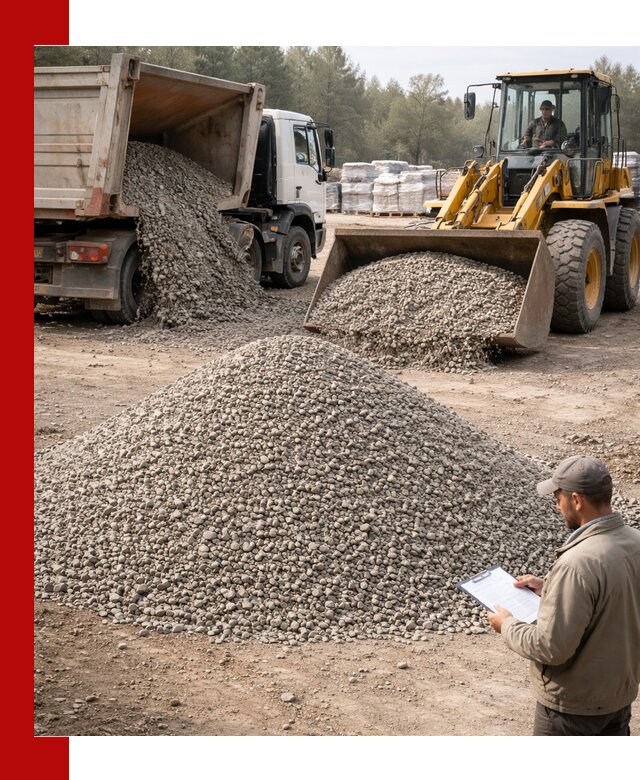 Гравийный щебень фракция 5–10 с доставкой в Михайловке