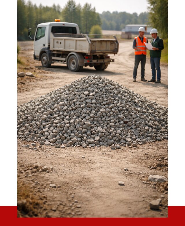 Гравийный щебень фракция 20-40 в Михайловке от 1220 р. | ПРОНЕРУДМхл