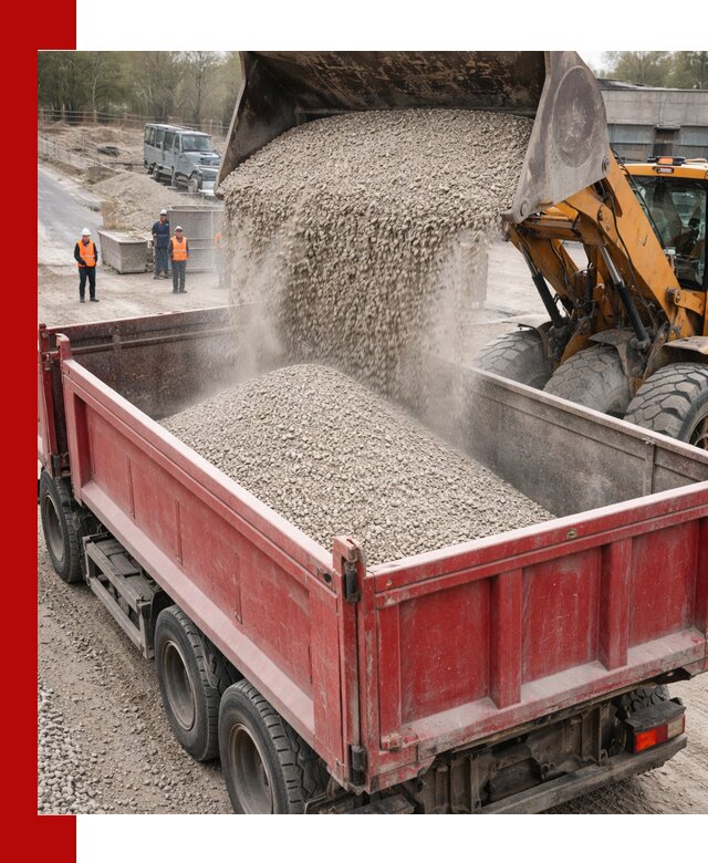 Купить известняковый щебень фракции 0-5 с доставкой в Михайловке