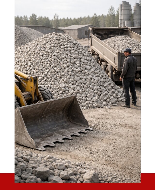 Известняковый щебень фракция 40-70 в Михайловке от 4270 р. | ПРОНЕРУДМхл