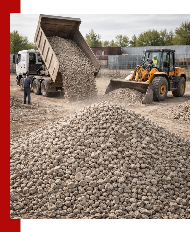 Доломитовый щебень фракции 20–41 с доставкой в Михайловке