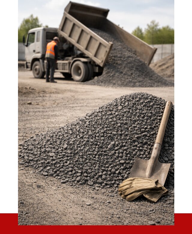 Шлаковый щебень фракция 5-20 в Михайловке от 1830 р. ПРОНЕРУДМхл