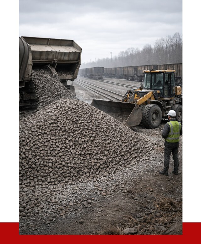 Купить железнодорожный щебень в Михайловке от 2847 р. | ПРОНЕРУДМхл