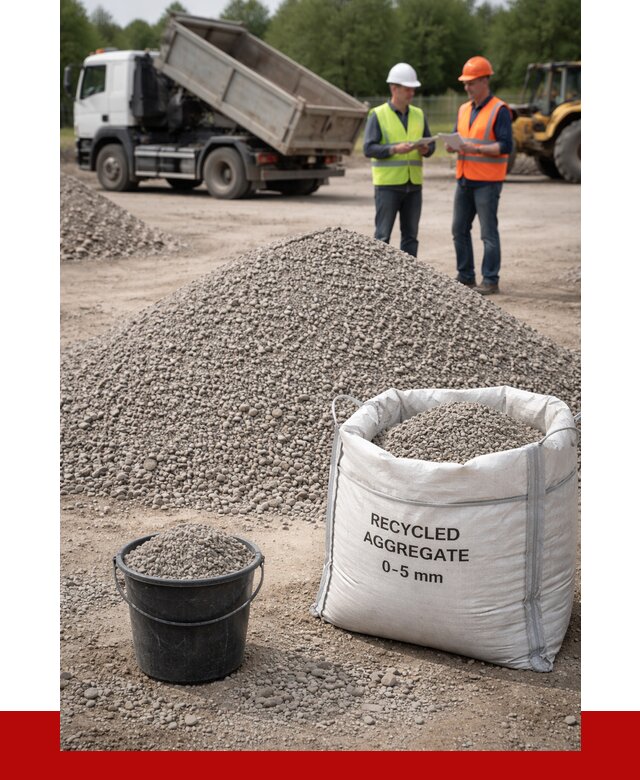 Вторичный щебень фракция 0-5 в Михайловке от 1627 р. ПРОНЕРУДМхл