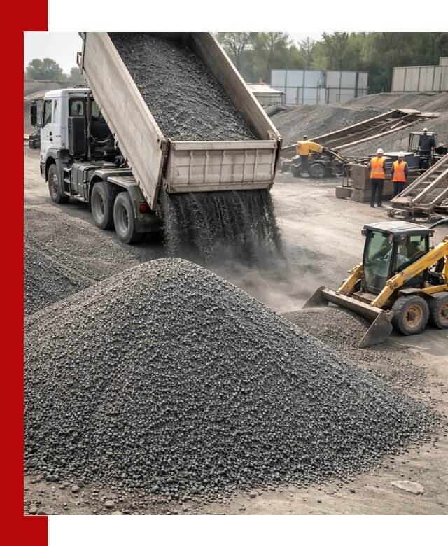 Вторичный щебень фракция 0–5 с доставкой в Михайловке