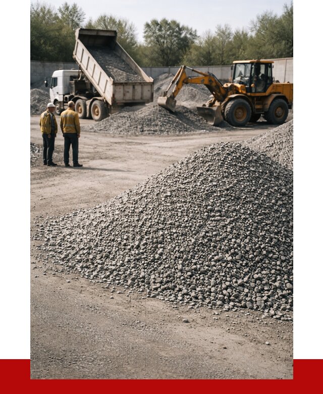 Вторичный щебень фр. 5-20 в Михайловке от 1627 р. - ПРОНЕРУДМхл