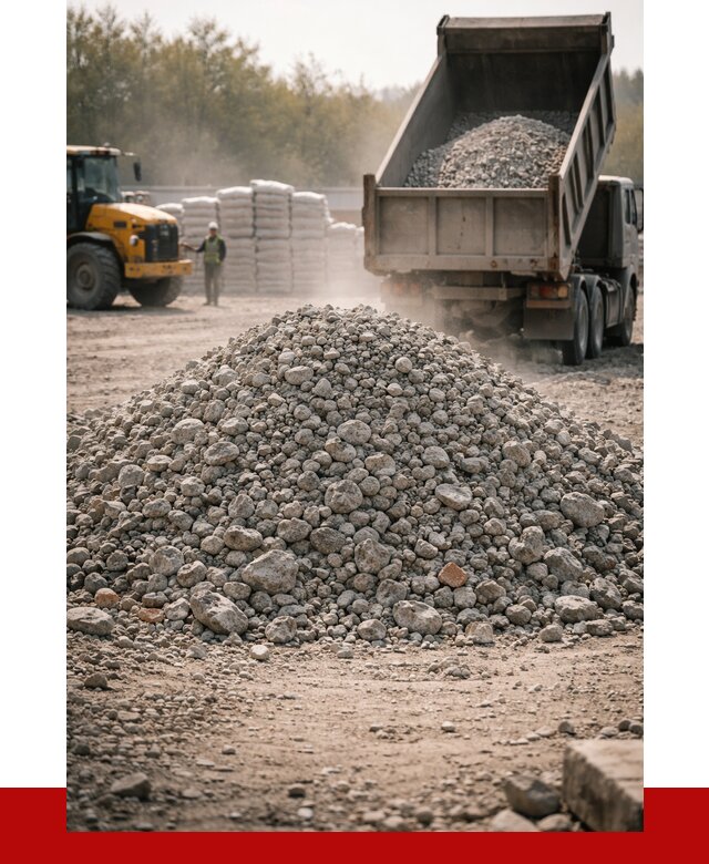 Вторичный щебень фракция 70-150 в Михайловке от 1423 р. | ПРОНЕРУДМхл