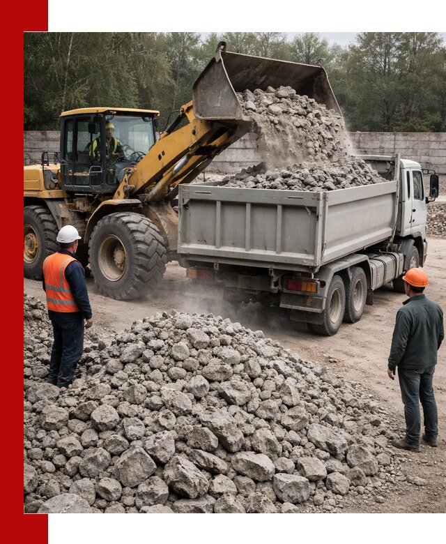 Вторичный щебень фракция 70–150 в Михайловке с доставкой