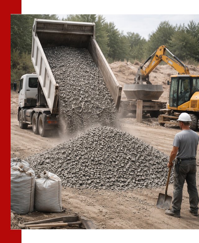 Доставка и продажа бетонного щебня в Михайловке