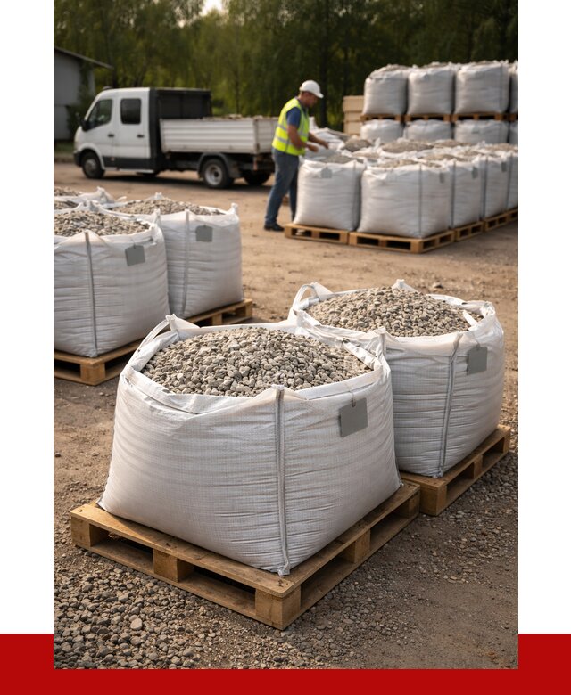 Щебень в мешках с доставкой в Михайловке от 4270 р. | ПРОНЕРУДМхл
