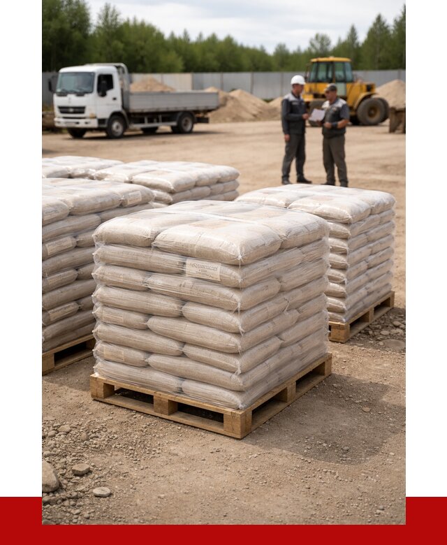 Карьерный песок в мешках в Михайловке от 1220 р. - ПРОНЕРУДМхл