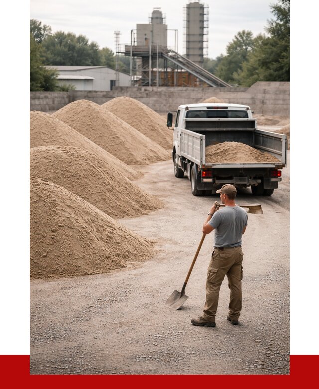 Мытый песок в Михайловке от 1271 р. с доставкой ПРОНЕРУДМхл