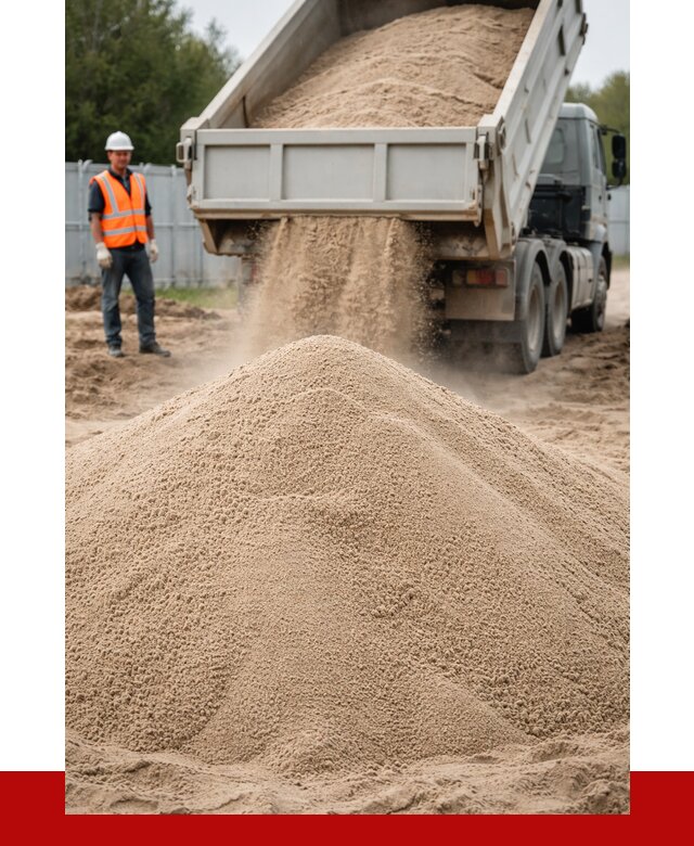 Купить сеяный песок с доставкой в Михайловке от 2237 р ПРОНЕРУДМхл