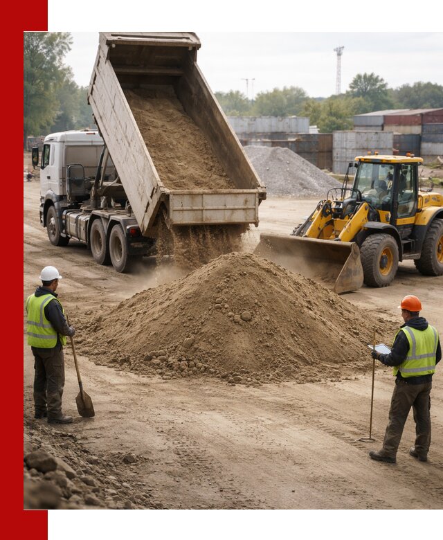 Доставка и продажа пескогрунта оптом и в розницу в Михайловке