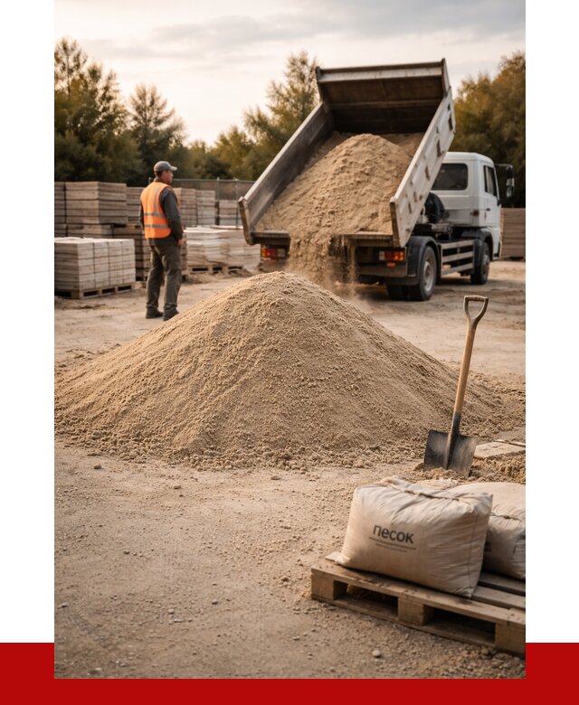 Купить сухой песок в Михайловке с доставкой от 2440 р. | ПРОНЕРУДМхл