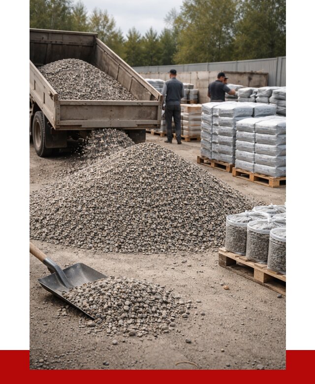 Гравий фракция 5-20 в Михайловке купить от 2338 р. ПРОНЕРУДМхл