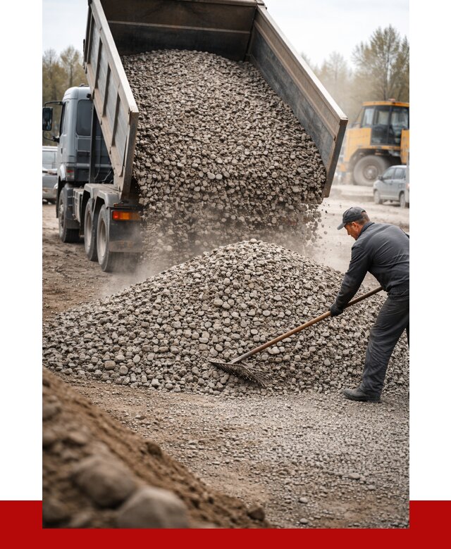 Гравий фракция 20-40 в Михайловке от 2542 р. доставка | ПРОНЕРУДМхл