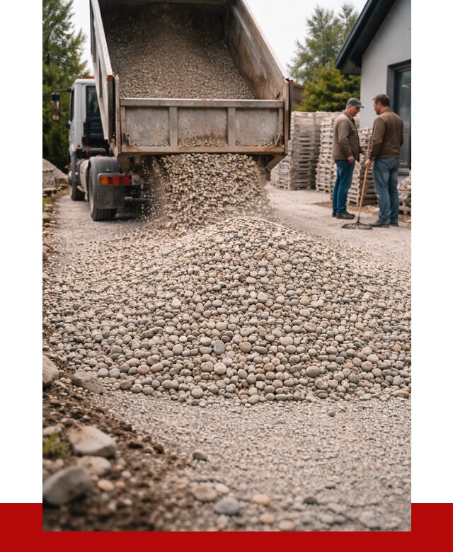 Галька речная в Михайловке от 2745 р. с доставкой, ПРОНЕРУДМхл