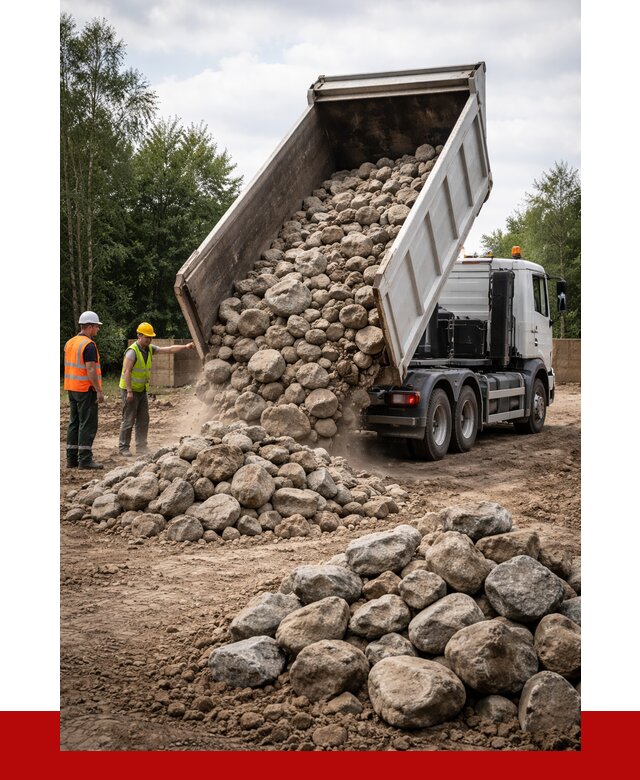 Купить булыжник в Михайловке с доставкой от 4575 р. за куб | ПРОНЕРУДМхл