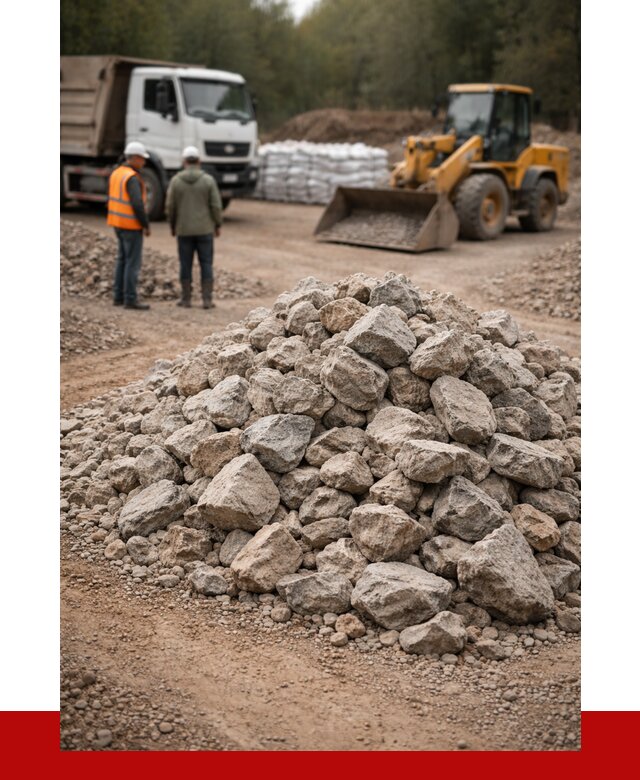 Купить бутовый камень с доставкой в Михайловке от 2338 р. | ПРОНЕРУДМхл