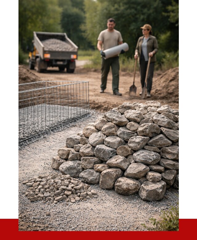 Камень для габионов фракция 100-200 в Михайловке от 4880 р. | ПРОНЕРУДМхл