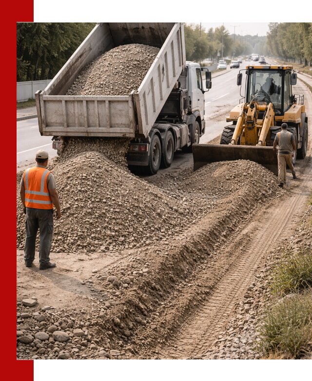 Опгс для устройства дорог и подсыпки в Михайловке