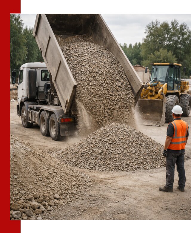 Доставка щпс в Михайловке — щебеночно-песчаная смесь под заборы и дорожки