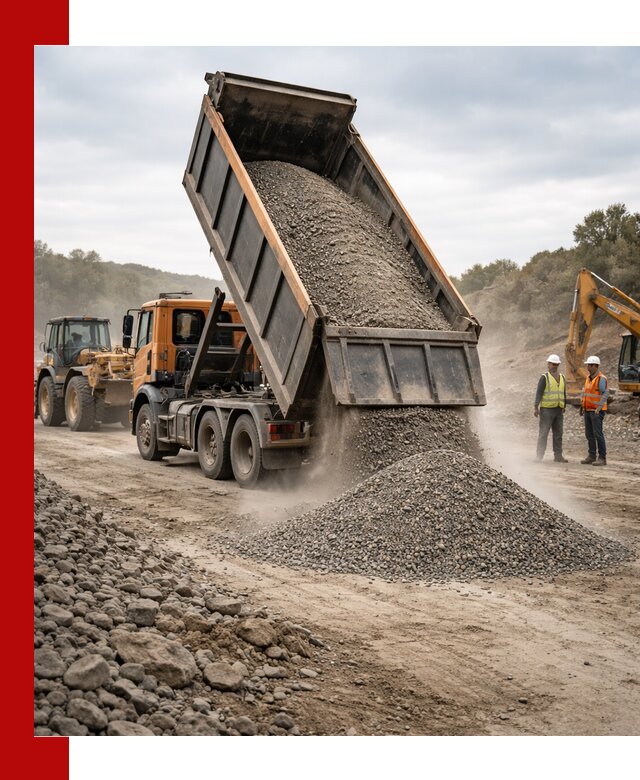 Щебёночно-песчаная смесь ЩПС С1 с доставкой в Михайловке