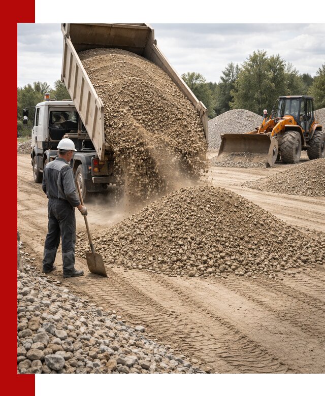 Доставка щпс С3 в Михайловке самосвалами и бортовыми грузовиками