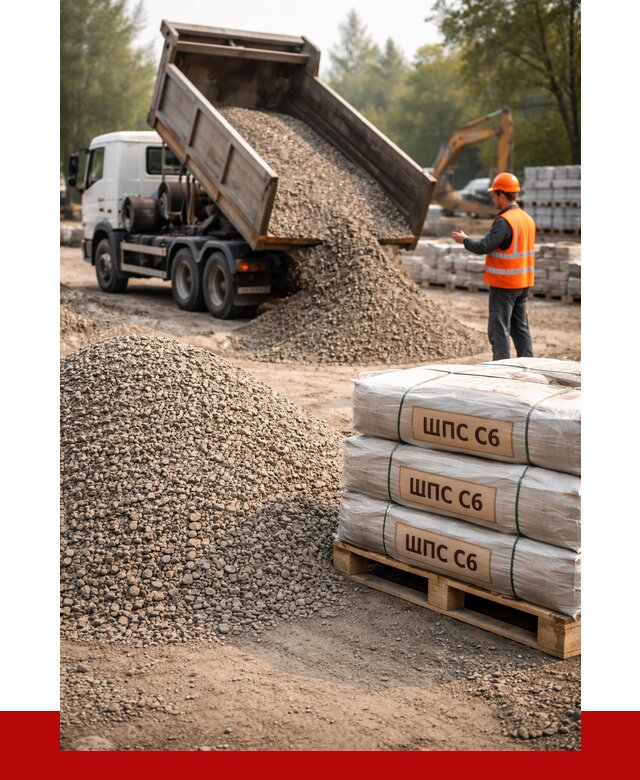 ЩПС С6 в Михайловке с доставкой от 2237 р. за куб | ПРОНЕРУДМхл