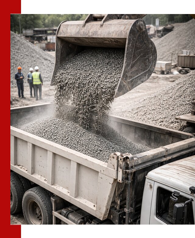 Отсев и крошка для строительства и дорожных работ в Михайловке