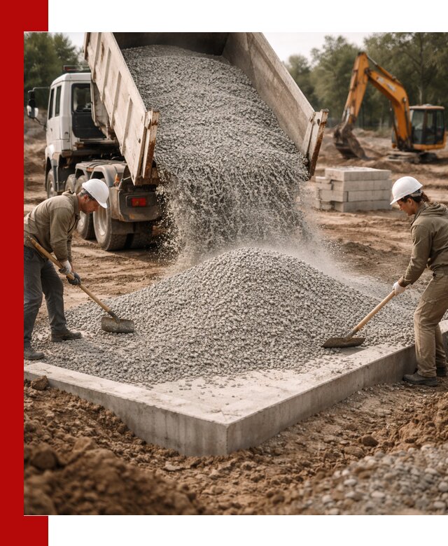 Доставка и продажа отсева для бетона в Михайловке