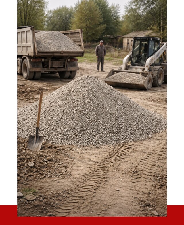Отсев для подсыпки в Михайловке от 1525 р. с доставкой | ПРОНЕРУДМхл