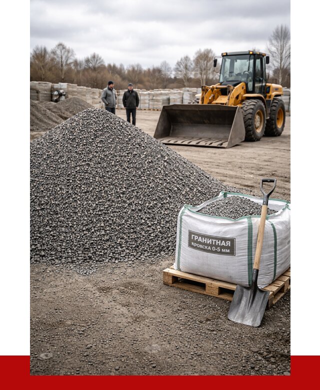 Купить гранитную крошку в Михайловке от 4880 р. с доставкой | ПРОНЕРУДМхл