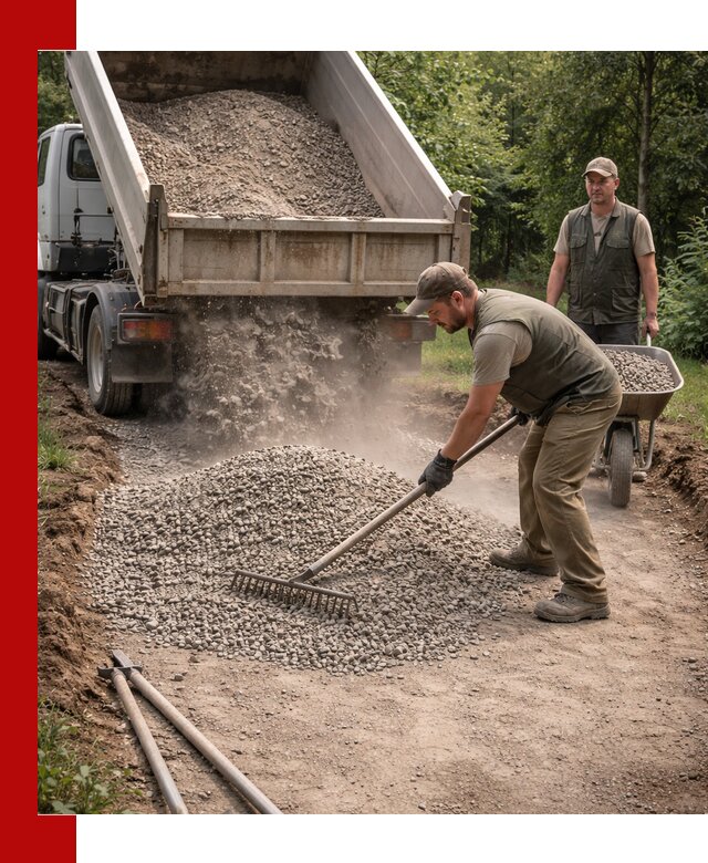 Каменная крошка для дорожек с доставкой в Михайловке