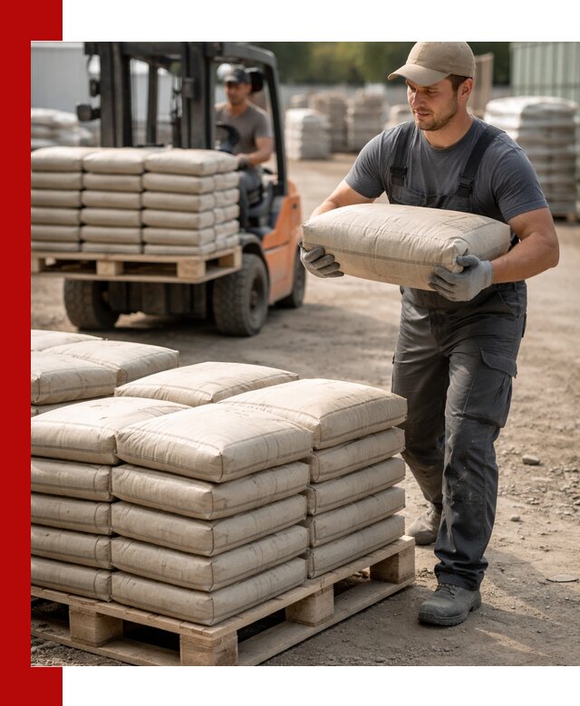 Доставка цемента в мешках оптом и в розницу в Михайловке