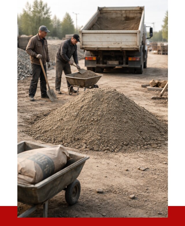 Цементно-песчаная смесь М150 в Михайловке от 4778 р. | ПРОНЕРУДМхл