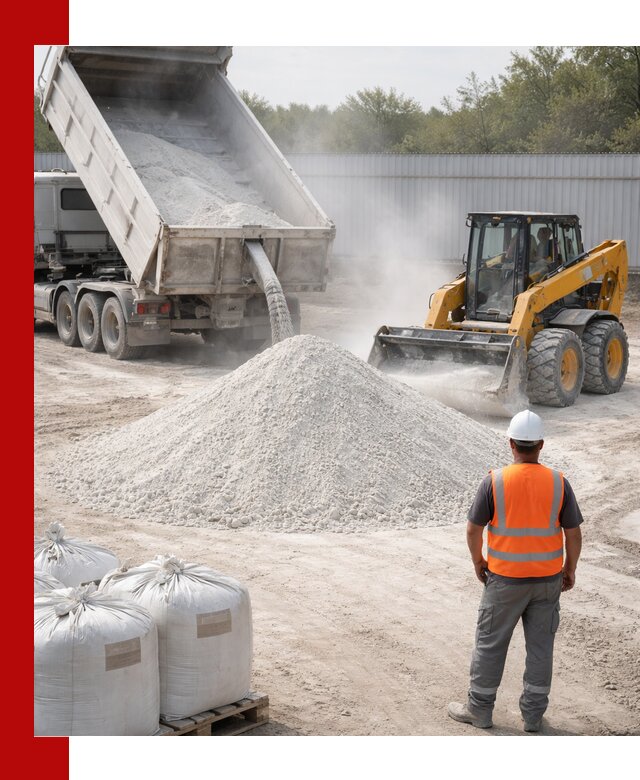 Доставка и продажа известняковой муки в Михайловке