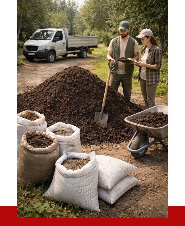 Купить грунт с доставкой в Михайловке от 4575 р. за м3 | ПРОНЕРУДМхл