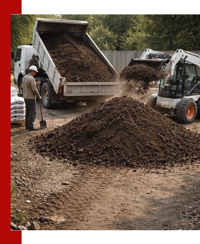 Доставка растительного грунта в Михайловке от производителя оптом и в розницу