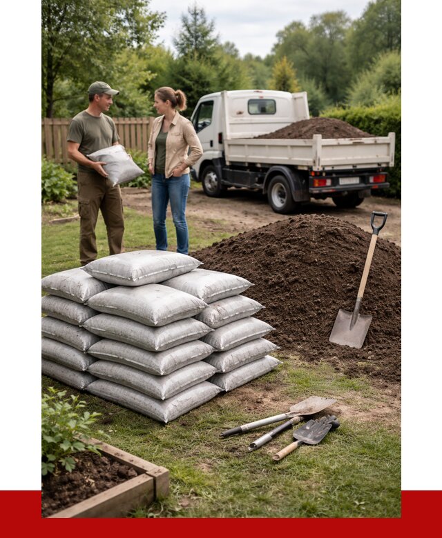 Садовая земля в Михайловке от 1220 р. с доставкой оптом | ПРОНЕРУДМхл